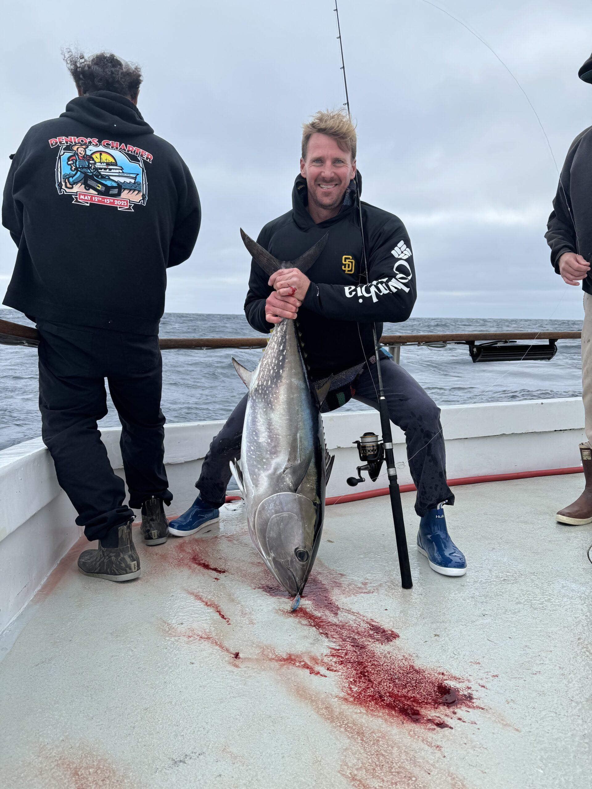 Bluefin caught by angler